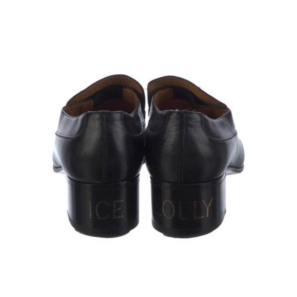 Gucci leather chain-link accents dress shoes - Picture 3 of 4